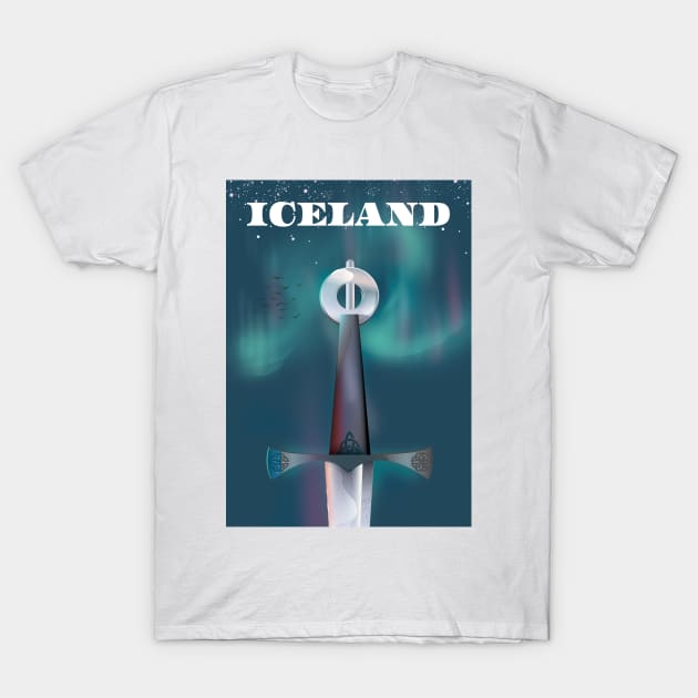 Iceland T-Shirt by nickemporium1